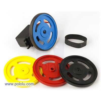 2-5/8" plastic Blue wheel Futaba servo hub (1 pcs)
