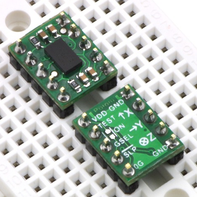 MMA7361L 3-Axis Accelerometer ±1.5/6g 
