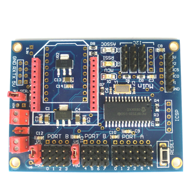 MuIn - Multi Interface Board with PIC18F2520